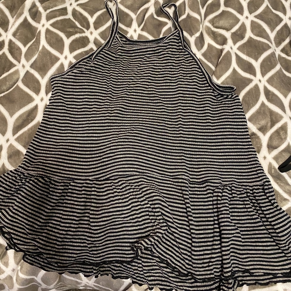 AEO striped tank top